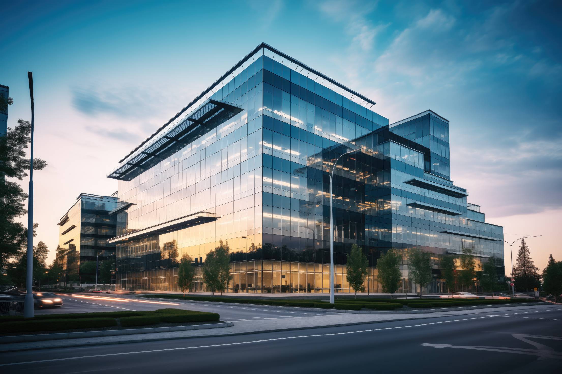 modern office building in the city free photo.jpg